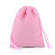 10pcs Jewelry Velvet Drawstring Bag Christmas Party Gift Packaging High Quality Soft Cloth Bag Dust Bag Luxury Pouch