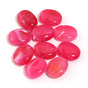 20pcs Flat Oval Acrylic Beads Double Color Imitation Jade Stone Loose Beads For Jewelry Making Bracelet Necklace DIY Accessories