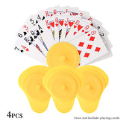 1/2/4PCS Multi-Layer Playing Cards Holder, Suitable for Poker Cards, Game Night Supplies, Compact Design for Easy Storage and Or